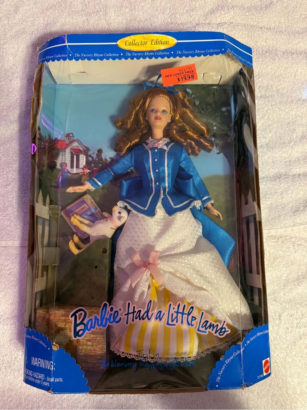 Barbie Had a Little Lamb First in The Nursery Rhyme Collection Mattel NRFB 1996